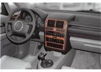Audi A2 02.00-01.05 3D súprava obloženia palubnej dosky interiéru 8-dielna súprava obloženia palubnej dosky - 1 Audi A2 02.00-01.05 3D súprava obloženia palubnej dosky interiéru 8-dielna súprava obloženia palubnej dosky - 1