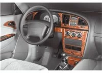 Daewoo Nubira II 07.99-02.04 Súprava obloženia palubnej dosky 3D interiéru Dekorácia palubnej dosky 23 dielov - 1