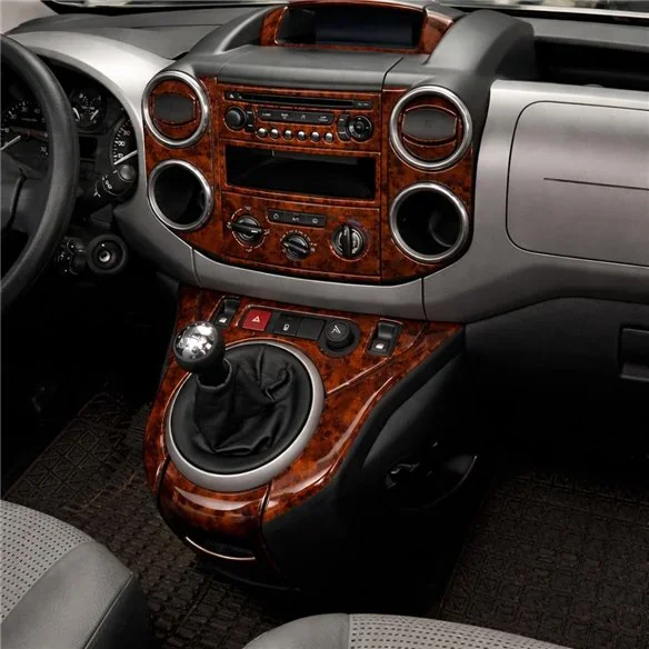 Citroen Berlingo 2008+ 3D dekor palubnej dosky, 40 dielov