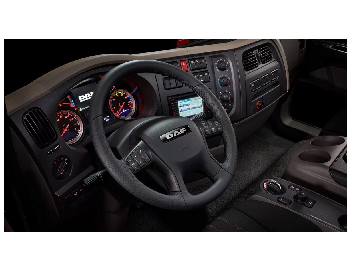 Daf LF 2014 3D súprava obloženia palubnej dosky interiéru Diely na ozdobnú lištu palubnej dosky - 1
