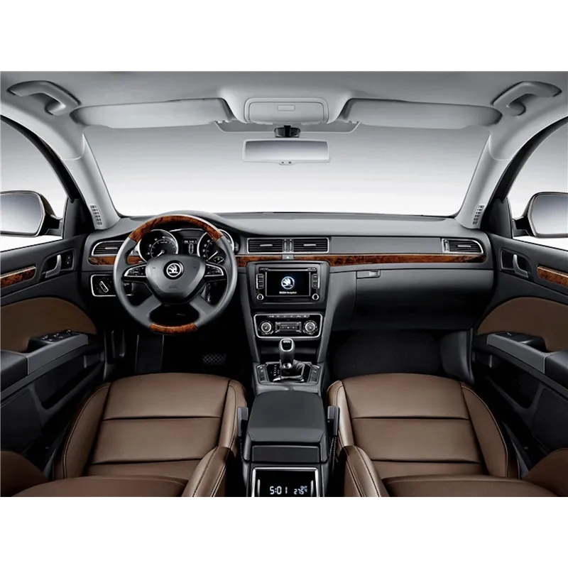 Skoda SuperB 2019 up 3D sada dekorov interiéru palubnej dosky 14-dielna