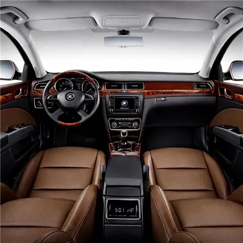 Skoda SuperB 2019 up 3D sada dekorov interiéru palubnej dosky 14-dielna