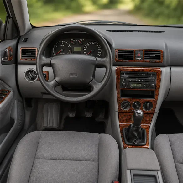 Skoda Octavia A4 1U 1998–2004 3D sada dekorov interiéru palubnej dosky 15-dielna