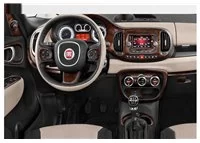 Fiat 500L 2012–2018 Súprava obloženia palubnej dosky 3D interiéru Dekorácia palubnej dosky 39 dielov - 1