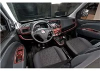 Fiat Doblo 09.2009 Súprava obloženia palubnej dosky 3D interiéru Dekorácia palubnej dosky 27 dielov - 1 Fiat Doblo 09.2009 Súprava obloženia palubnej dosky 3D interiéru Dekorácia palubnej dosky 27 dielov - 1