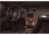 Audi A3 Typ 8P 03.2003 Súprava obloženia palubnej dosky 3D interiéru Dekorácia palubnej dosky 14 dielov - 1