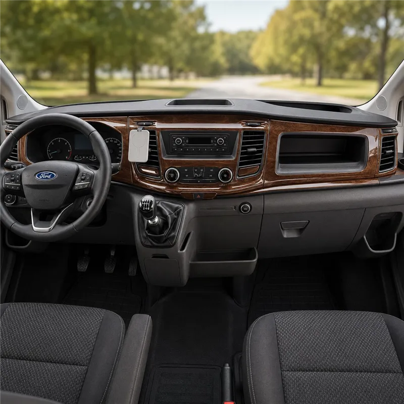 Ford New Transit 2020 3D sada dekorov interiéru palubnej dosky 27-dielna