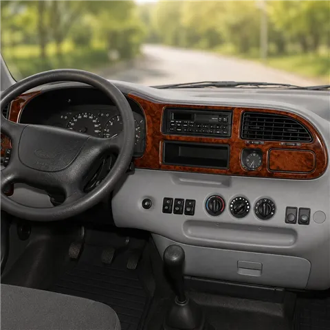 Ford Transit 1997–2000 3D sada dekorov interiéru palubnej dosky 8-dielna