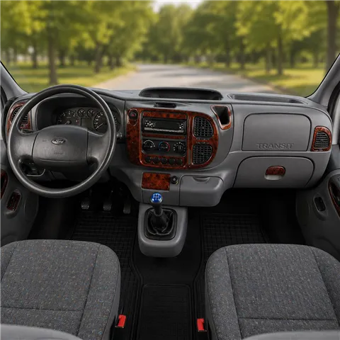 Ford Transit 2000–2006 3D sada dekorov interiéru palubnej dosky 12-dielna
