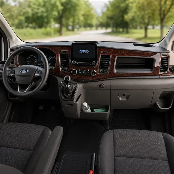 Ford New Transit 2020 3D sada dekorov interiéru palubnej dosky 27-dielna