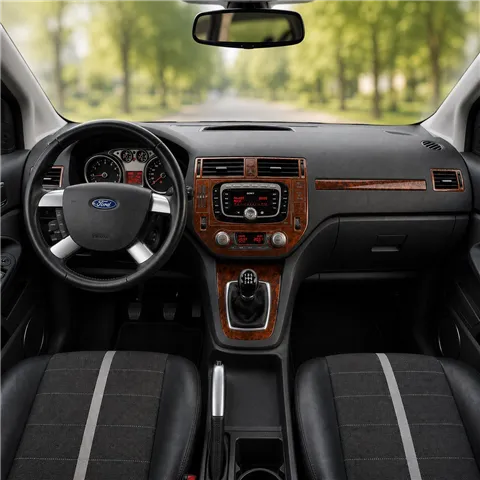 Ford Kuga I 2008–2013 3D sada dekorov interiéru palubnej dosky 12-dielna