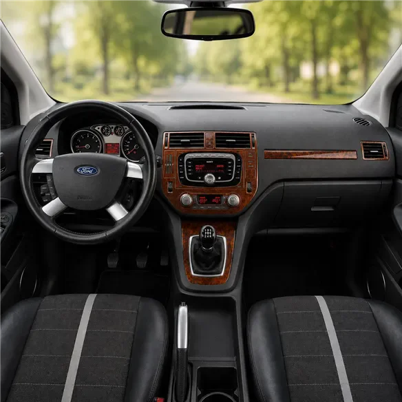 Ford Kuga I 2008–2013 3D sada dekorov interiéru palubnej dosky 12-dielna