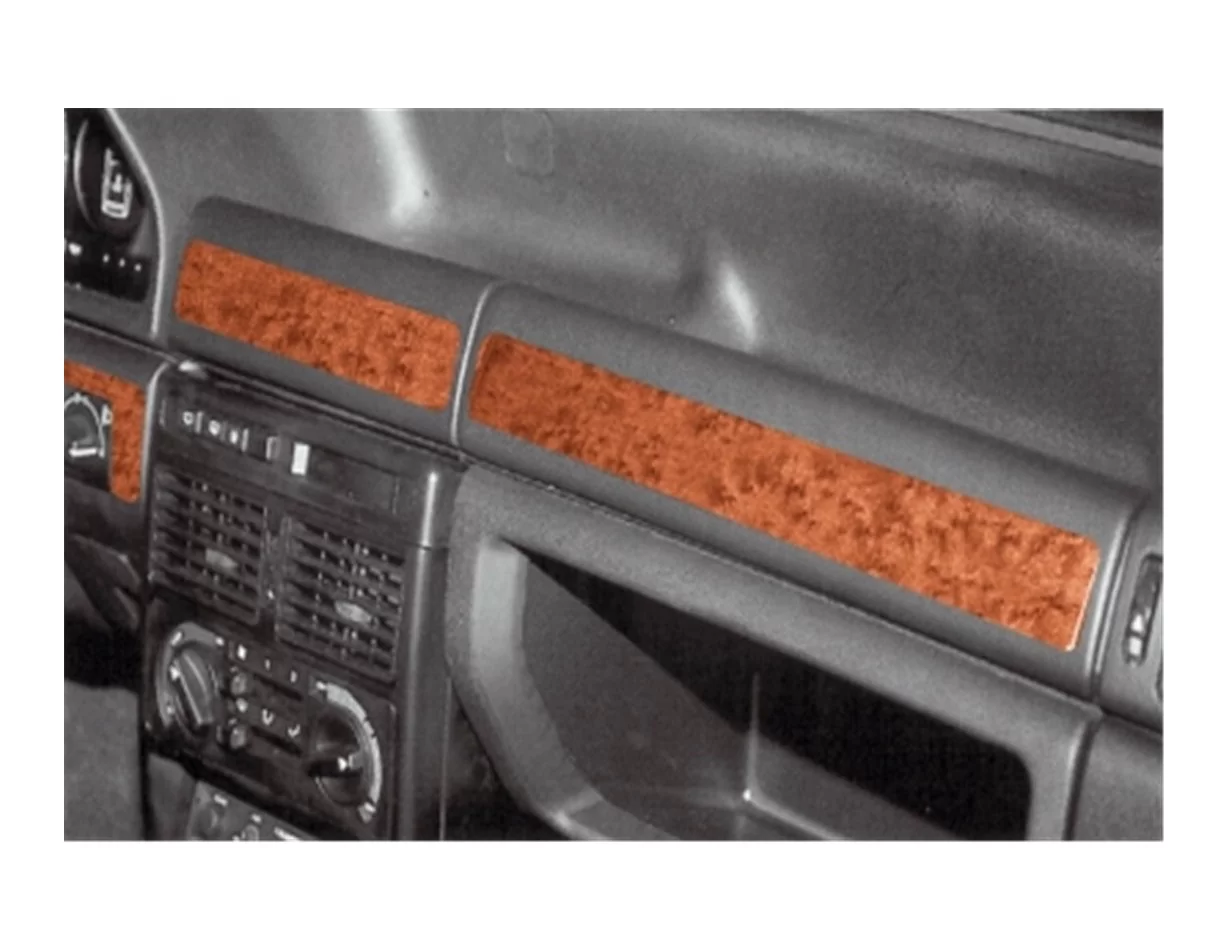 Fiat Uno 01.90-09.95 Súprava obloženia palubnej dosky interiéru 3D Dekor na palubnú dosku 8 dielov - 1