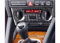 Audi A3 Typ 8P 2006-2014 Súprava obloženia palubnej dosky interiéru 3D Dekor 31 dielov - 4