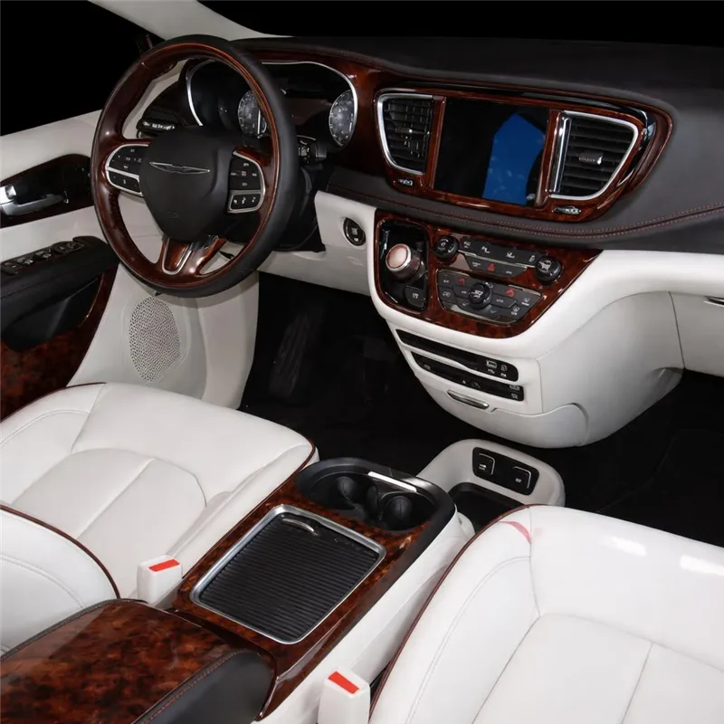 Chrysler Voyager 2021 3D sada dekorov interiéru palubnej dosky 18-dielna