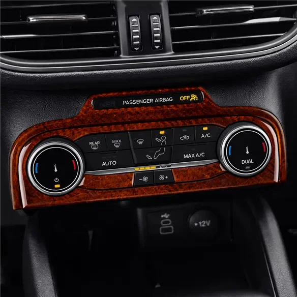 Ford Focus MK4 ST 2019–2025 3D sada dekorov interiéru palubnej dosky 11-dielna