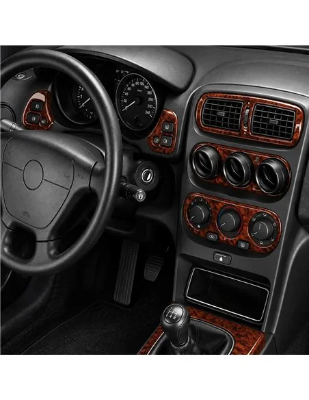 Alfa Romeo Spider GTV 1995+ 3D dekor palubnej dosky, 18 dielov