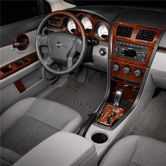 Dodge Avenger 2008-2010 3D dekor palubnej dosky, 17 dielov