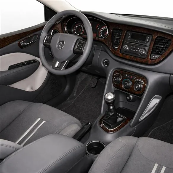 Dodge Dart PF 2012-2016 3D dekor palubnej dosky, 28 dielov