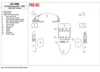 Ford Mustang 2001-2004 Mäkká strecha-kupé, základná sada, súprava 8 dielov Interiér BD Dash Trim Kit - 1 Ford Mustang 2001-2004 Mäkká strecha-kupé, základná sada, súprava 8 dielov Interiér BD Dash Trim Kit - 1