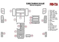 Ford Taurus 2010-UP Súprava obloženia interiéru BD Dash - 1 Ford Taurus 2010-UP Súprava obloženia interiéru BD Dash - 1
