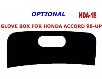 Honda Accord 1998-2000 žiariaca skrinka Interiér BD Dash Trim Kit - 1