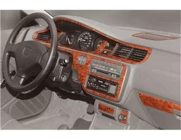 Honda Civic 09.92-01.95 Súprava obloženia palubnej dosky 3D interiéru Dekorácia palubnej dosky 14 dielov - 1