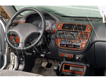 Volkswagen Golf Iii 08 91 03 95 3m 3d Interior Dashboard Trim Kit Dash Trim Dekor 20 Parts