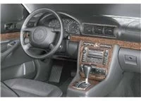 Audi A4 B5 Typ 8D 06.99-10.00 3D Súprava obloženia palubnej dosky interiéru Dekorácia palubnej dosky 9 dielov - 1