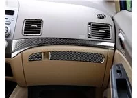 Honda Civic 2006-2011 2 dvere, bez systému NAVI Interiér BD Dash Trim Kit - 1