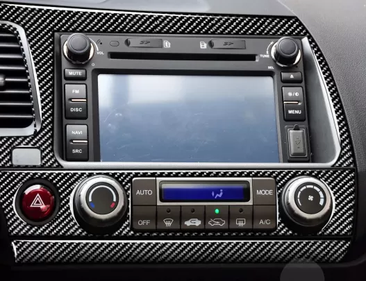 Honda Civic 2006-2011 4 dvere, so systémom NAVI Interiér BD Dash Trim Kit - 1