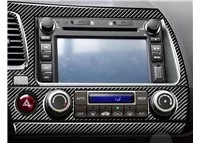 Honda Civic 2006-2011 4 dvere, so systémom NAVI Interiér BD Dash Trim Kit - 1