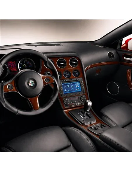 Alfa Romeo 159 2005-2011 3D dekor palubnej dosky, 27 dielov