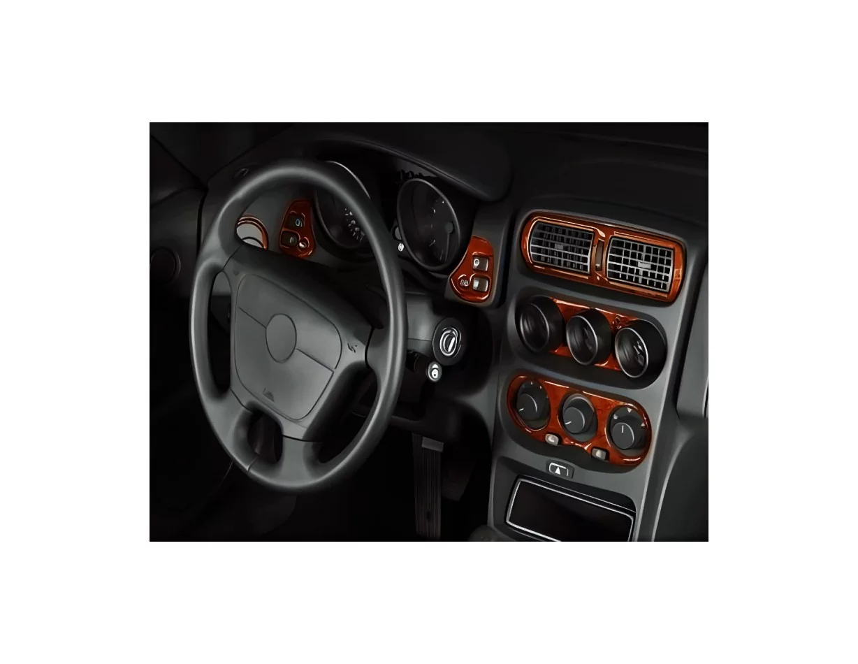 Alfa Romeo Spider GTV 05.1995 Súprava obloženia palubnej dosky 3D interiéru Dekorácia palubnej dosky 18 dielov - 1