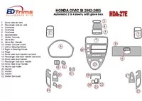Honda Civic SI 2002-UP Model interiéru BD Dash Trim Kit - 2