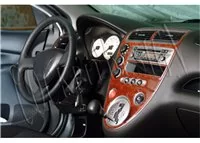 Honda Civic Type R 03.01-09.06 3D súprava obloženia palubnej dosky interiéru 6-dielna súprava obloženia palubnej dosky - 1