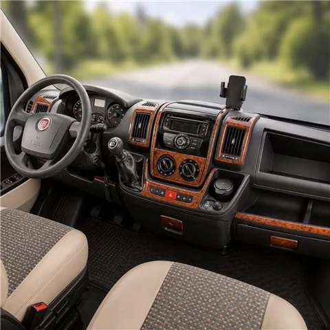 Fiat Ducato 2006+ 3D dekor palubnej dosky, 23 dielov