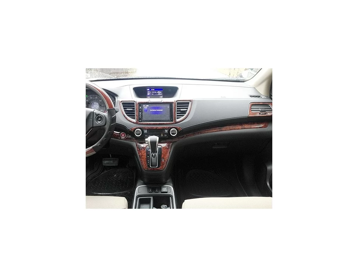 Honda CR-V 2012-UP c NAVI Interiér BD Dash Trim Kit - 1