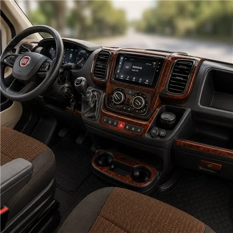 Fiat Ducato 2022 3D dekor palubnej dosky, 22 dielov