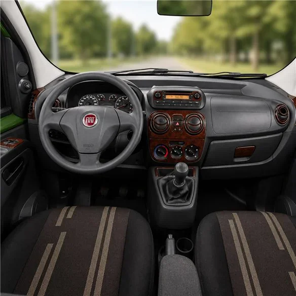 Fiat Fiorino 2008+ 3D dekor palubnej dosky, 27 dielov