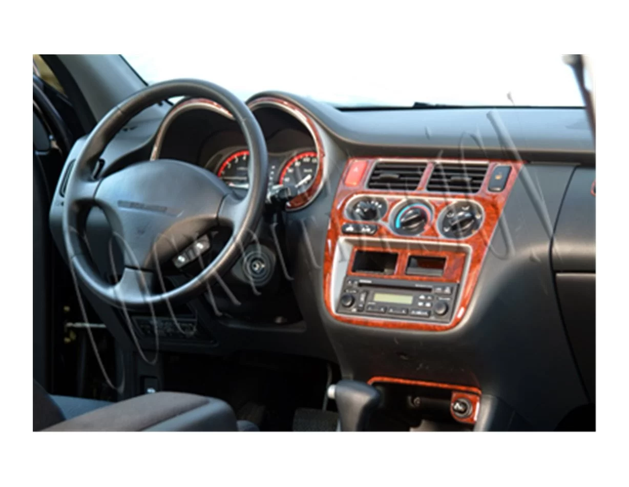 Honda HR-V 02.99-12.05 3D súprava obloženia palubnej dosky interiéru 13-dielna súprava obloženia palubnej dosky - 1