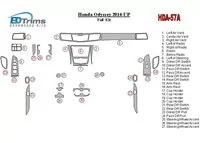 Honda Odyssey 2014-UP Kompletná súprava interiéru BD Dash Trim Kit - 1 Honda Odyssey 2014-UP Kompletná súprava interiéru BD Dash Trim Kit - 1