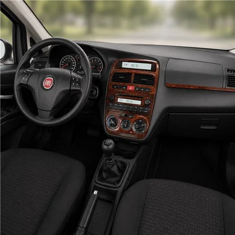 Fiat Linea 2007+ 3D dekor palubnej dosky, 10 dielov