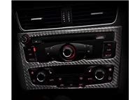 Audi A4 B8 Typ 8K 2009-2015 Súprava obloženia palubnej dosky 3D interiéru Dekorácia palubnej dosky 7 dielov - 2