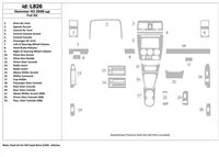 Hummer H3 2006-UP Kompletná súprava interiéru BD Dash Trim Kit - 1 Hummer H3 2006-UP Kompletná súprava interiéru BD Dash Trim Kit - 1
