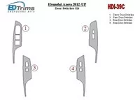 Hyundai Azera 2012-UP Ovládanie okien Interiér BD Dash Trim Kit - 1