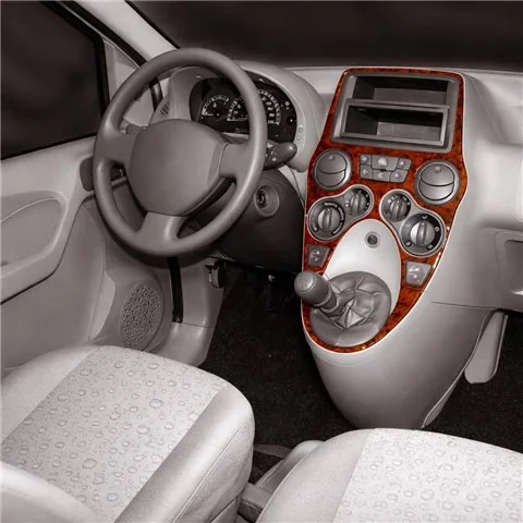 Fiat Panda 2003+ 3D dekor palubnej dosky, 2 dielov