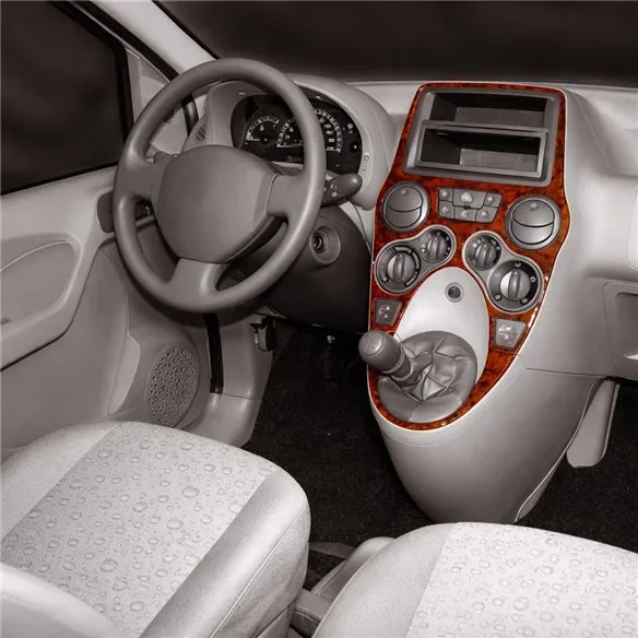 Fiat Panda 2003+ 3D dekor palubnej dosky, 2 dielov