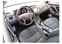 Hyundai Elantra 01.2012 Súprava obloženia palubnej dosky 3D interiéru Dekorácia palubnej dosky 10 dielov - 1