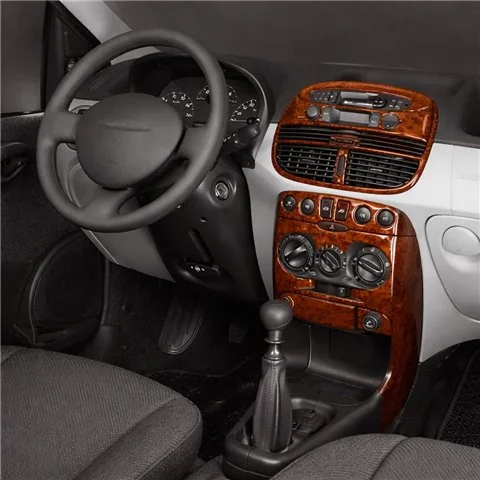 Fiat Punto 1999-2005 3D dekor palubnej dosky, 9 dielov